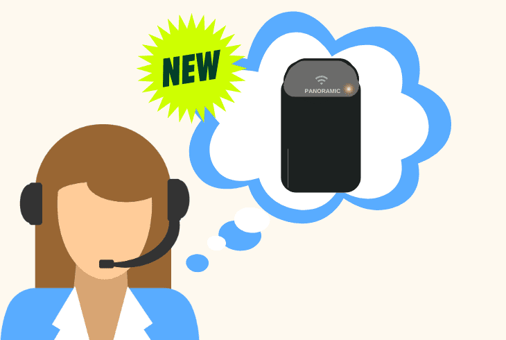 request a replacement modem