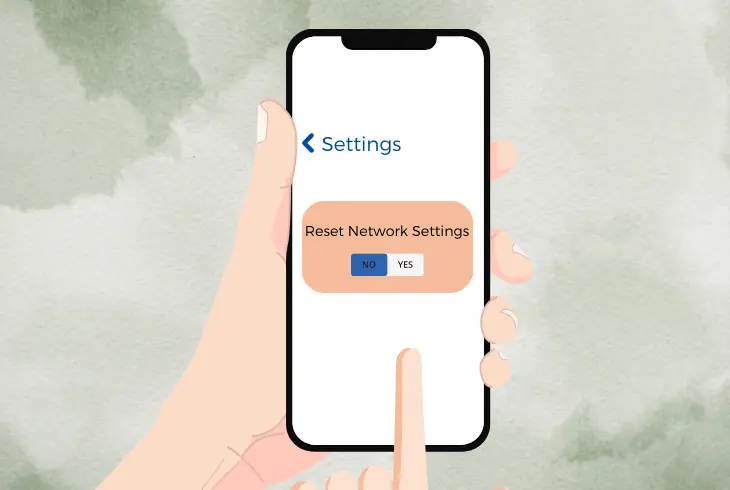 reset your network settings