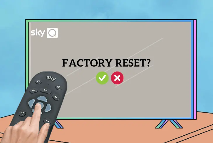 reset the sky q box
