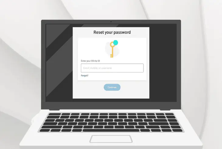 reset the xfinity passwords