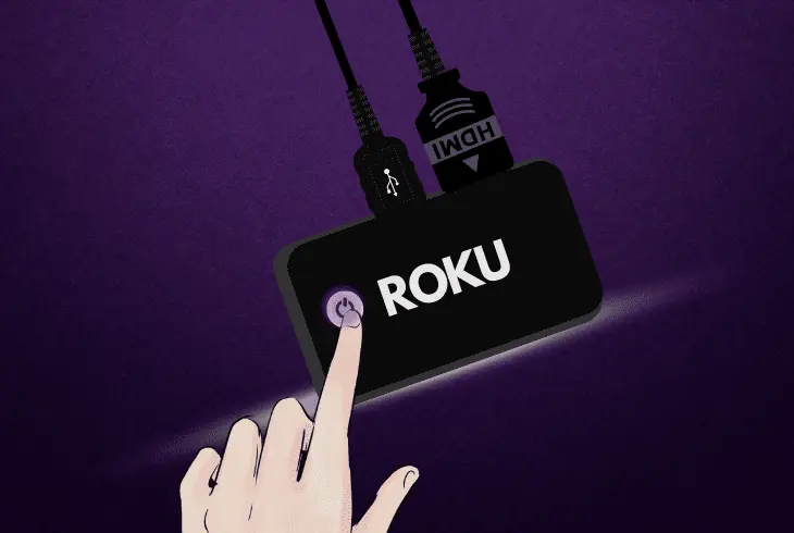 power cycle the roku device