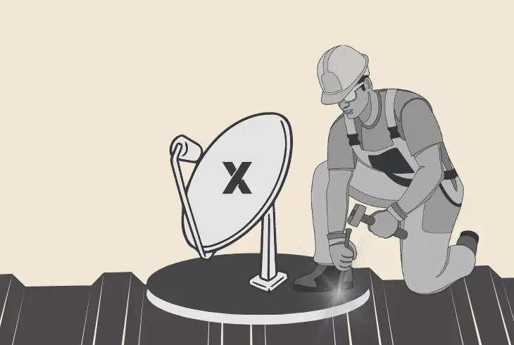 starlink dish roof mounting