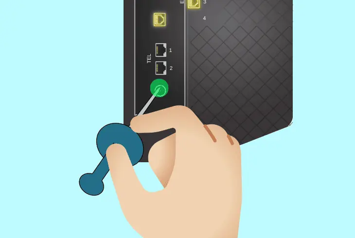 factory reset your virgin router