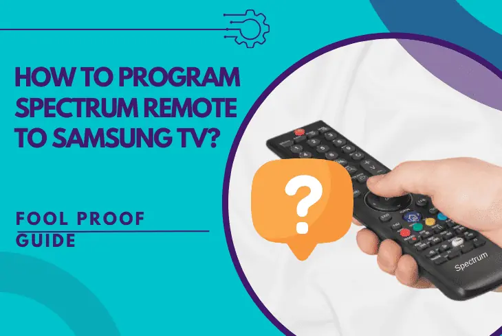 program spectrum remote to samsung tv