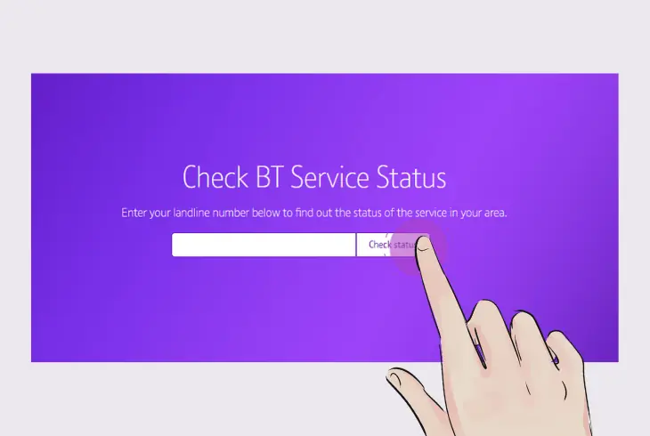 check the bt tv service status