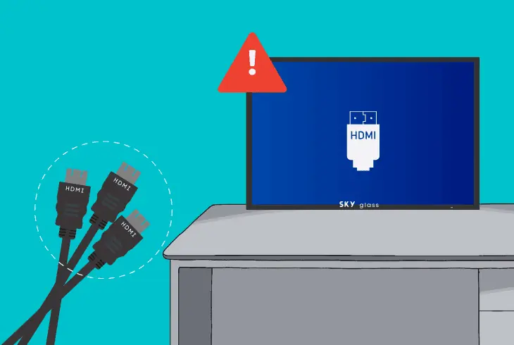 hdmi not working on sky glass