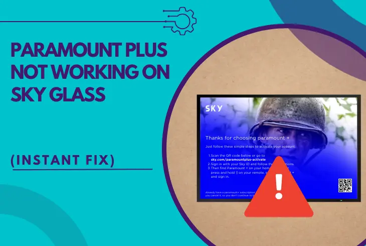 paramount plus not working on sky glass