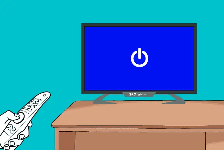 power-reset your sky glass tv