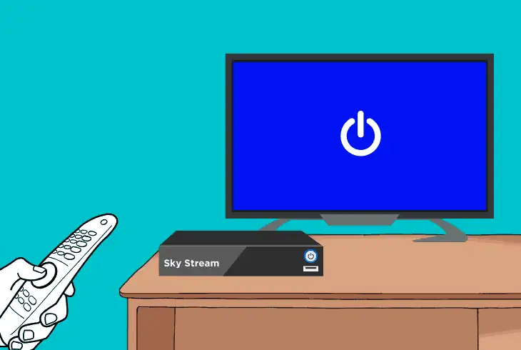 power cycle sky stream setup