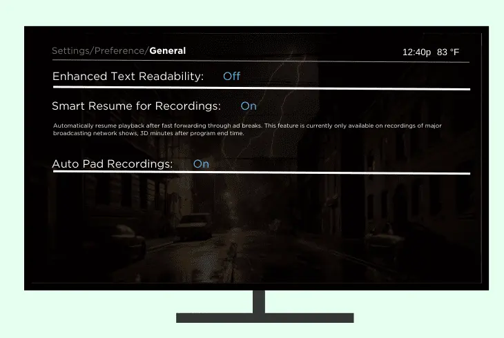 ensure smart resume is enabled