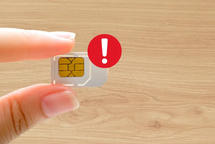 the solutions ee sim card not working