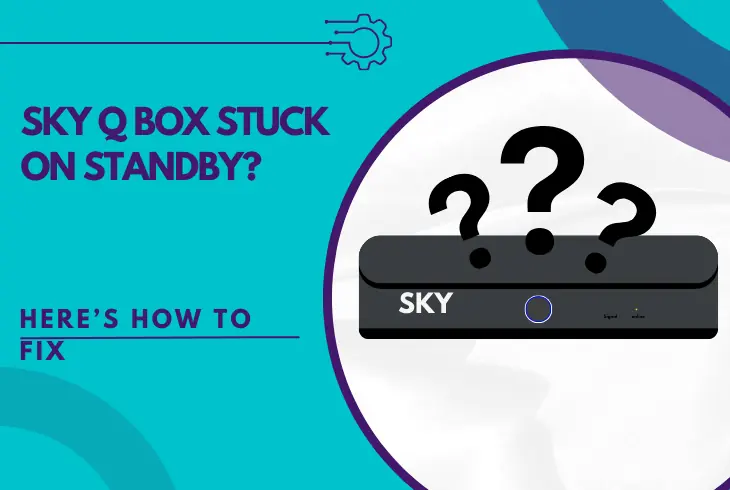 sky q box stuck on standby