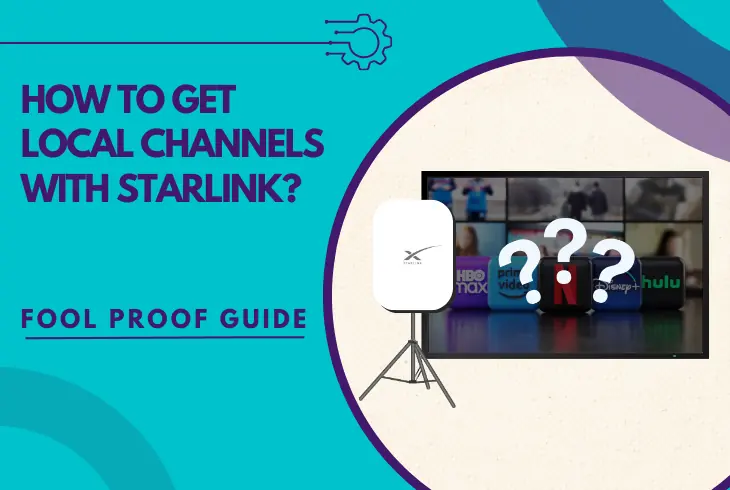 how to get local channels with starlink