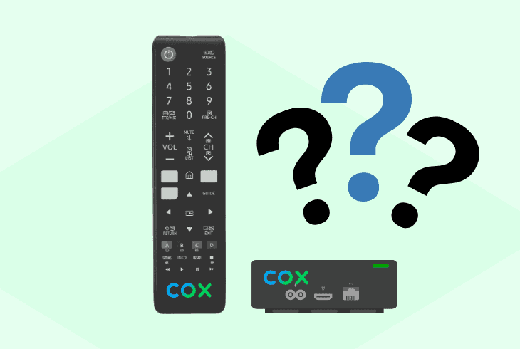 cox remote and cable box stopped working