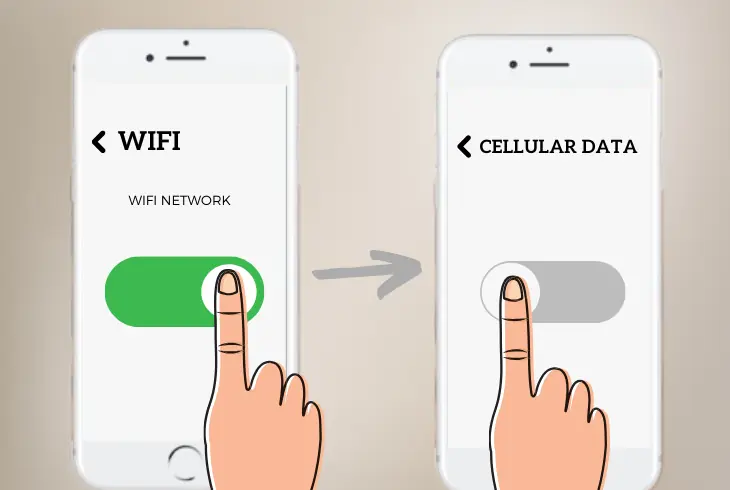 switch to an alternate internet connection