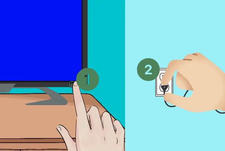 perform a tv system recovery