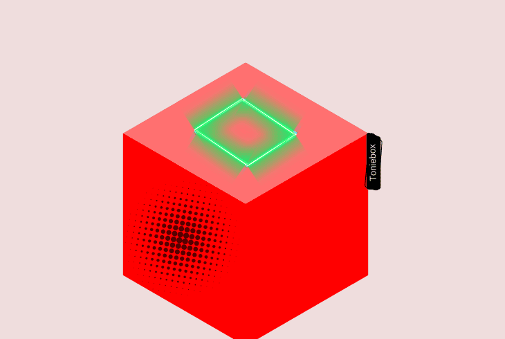 inspect the toniebox led indicator