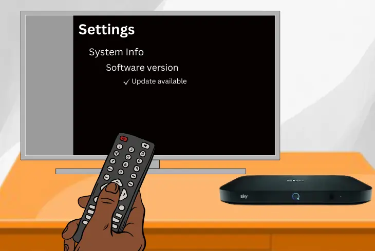 update your sky stream box software