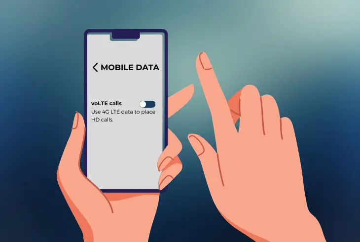 use the EE 4g calling service