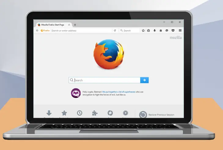 use on a different browser