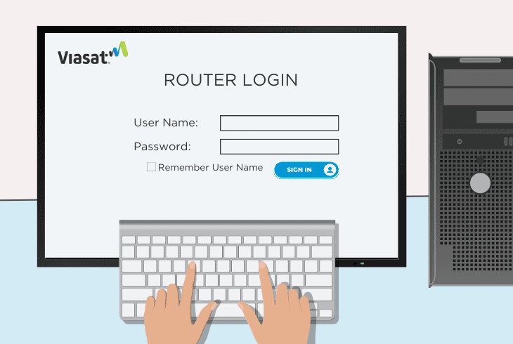 verify your viasat panel credentials