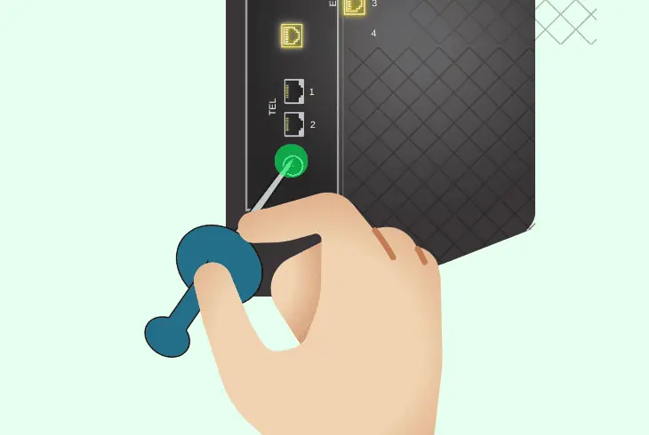 factory reset your virgin router