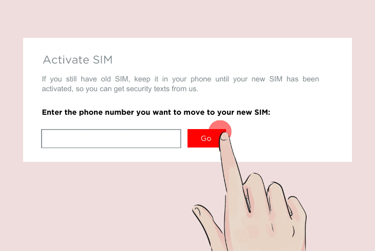 activation for vodafone e-sim