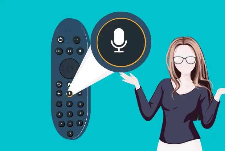 sky glass remote voice control malfunction