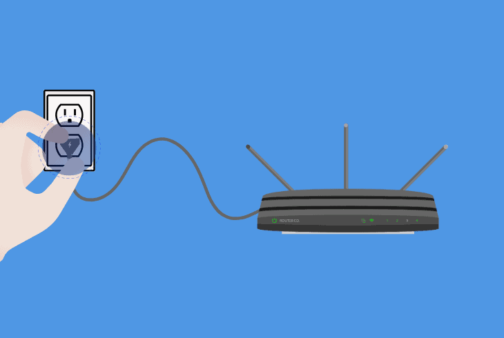 power cycle your wifi router