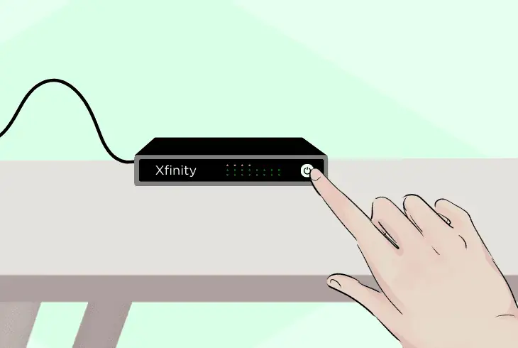 power reset the xfinity receiver