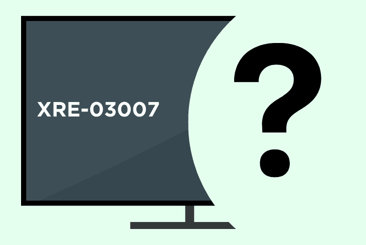 deciphering xfinity error 03007