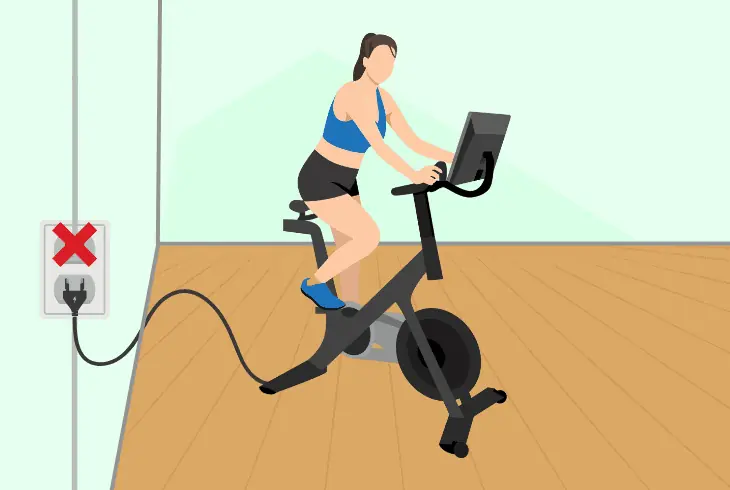 switch the bike to another outlet