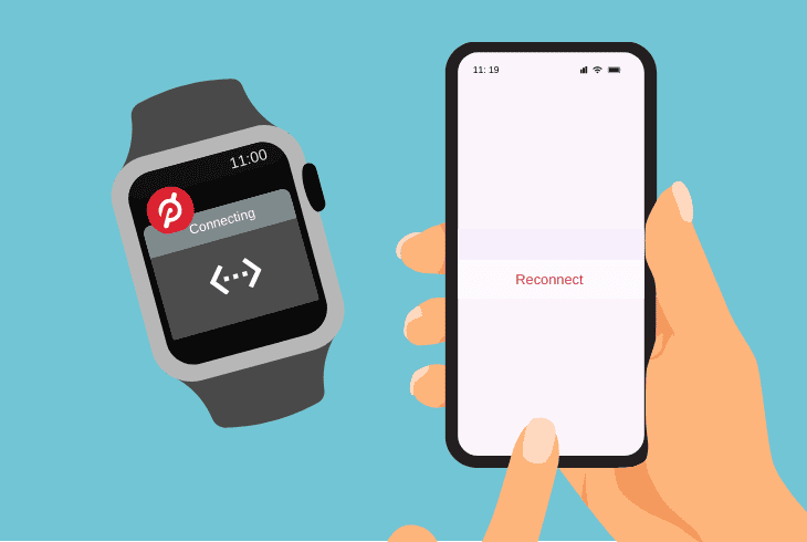 reconnect apple watch to peloton
