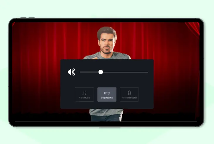 change audio mode