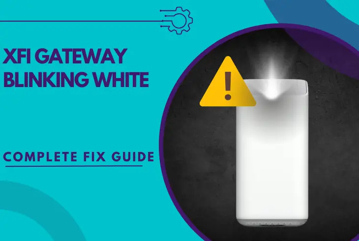 xfi gateway blinking white