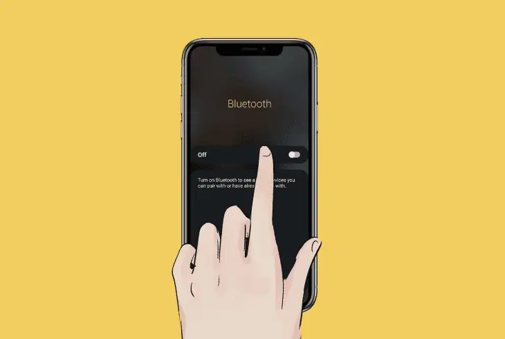 restart the device’s bluetooth feature