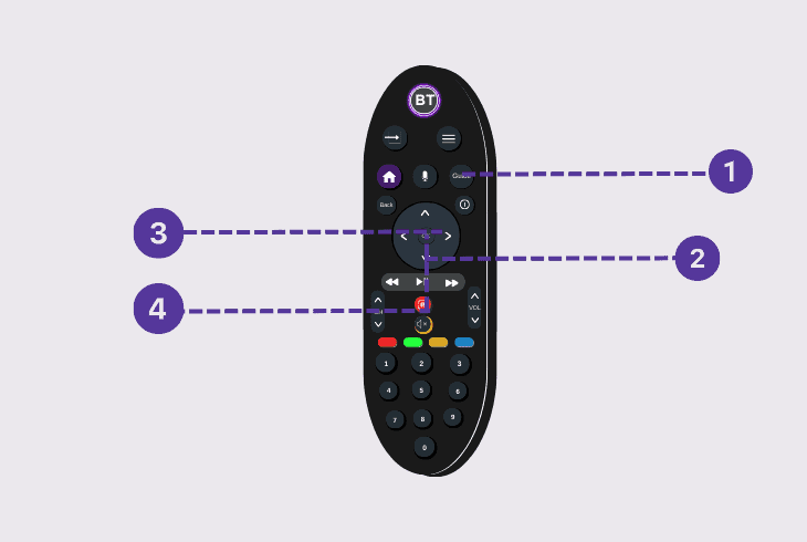 filter the bt tv box channels