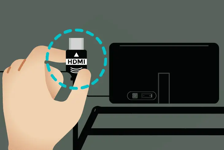 inspect the cable connection