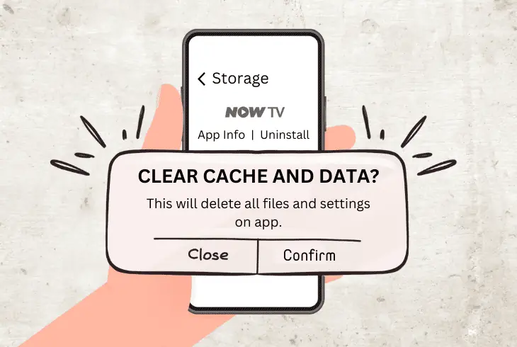 clear the temporary files from app