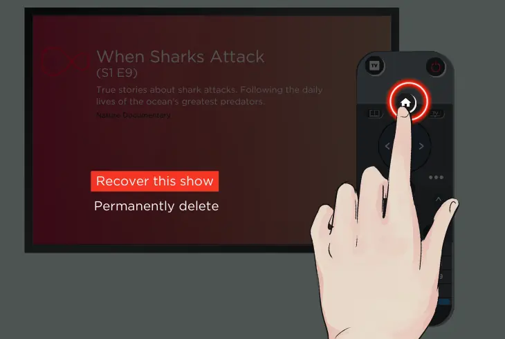 recover deleted recordings on virgin 360 box