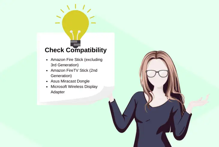check the device's compatibility