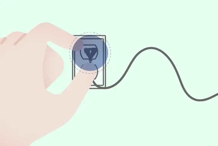 connect the hub to a different outlet