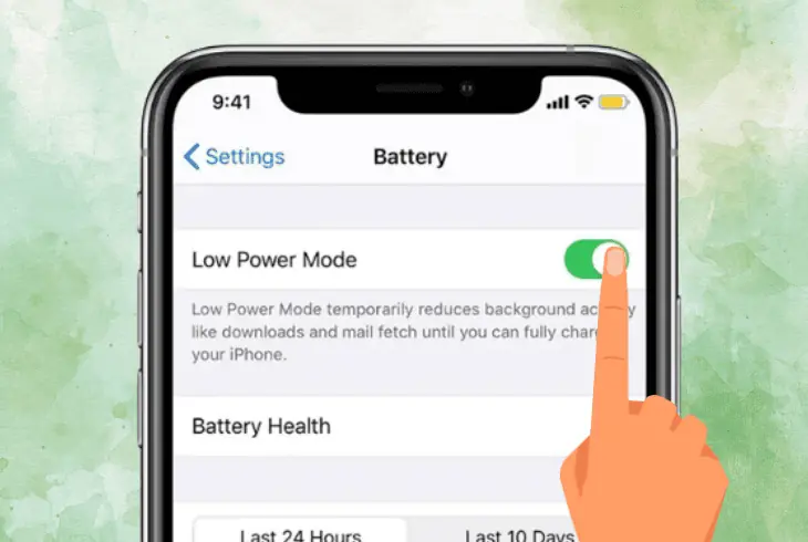disable the battery optimization
