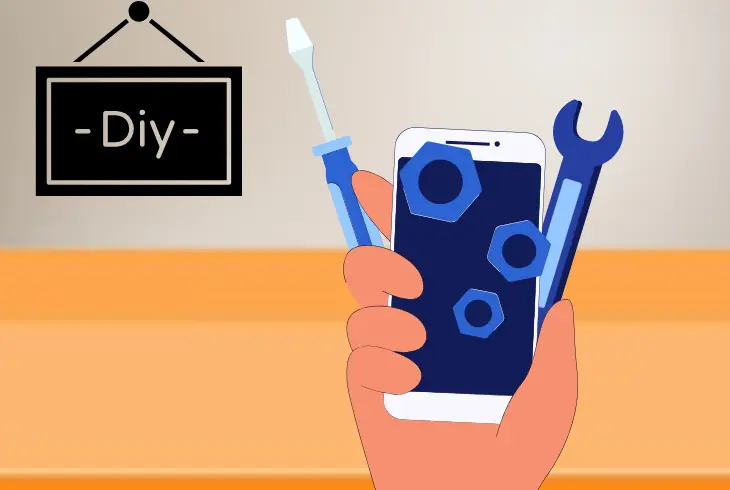 try diy screen repair