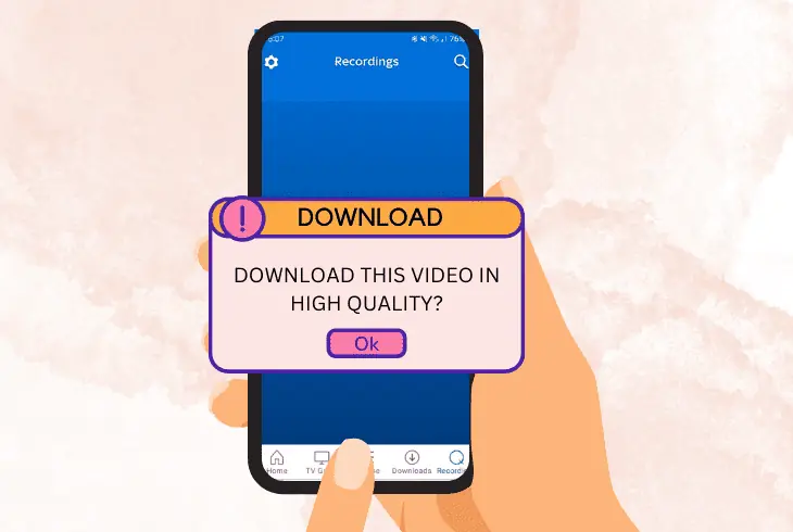 download your recordings