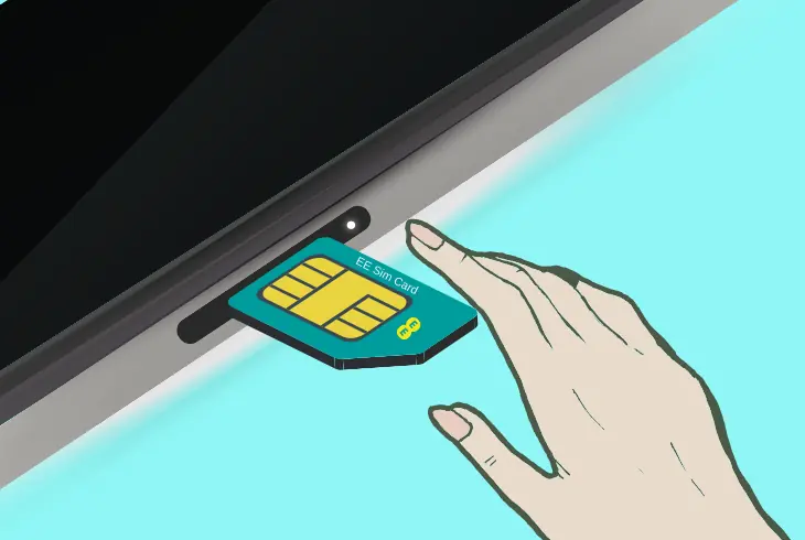 reseat your ee sim card