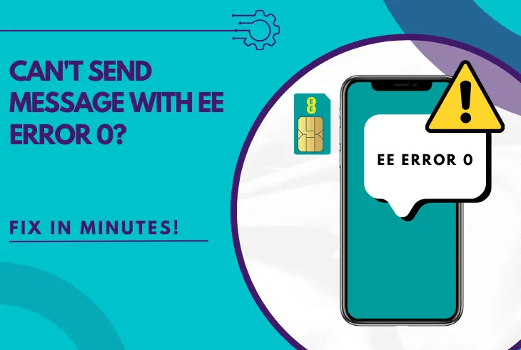 can't send message with ee error 0
