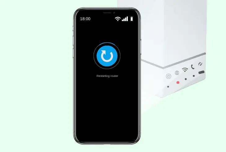 soft-reset your fibre router
