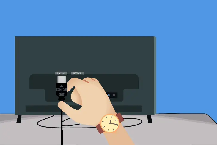 reseat the hdmi system cable