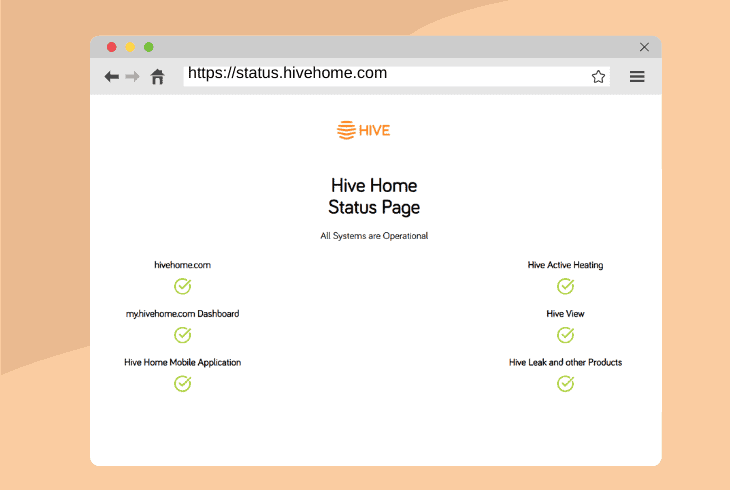 check for hive service outages